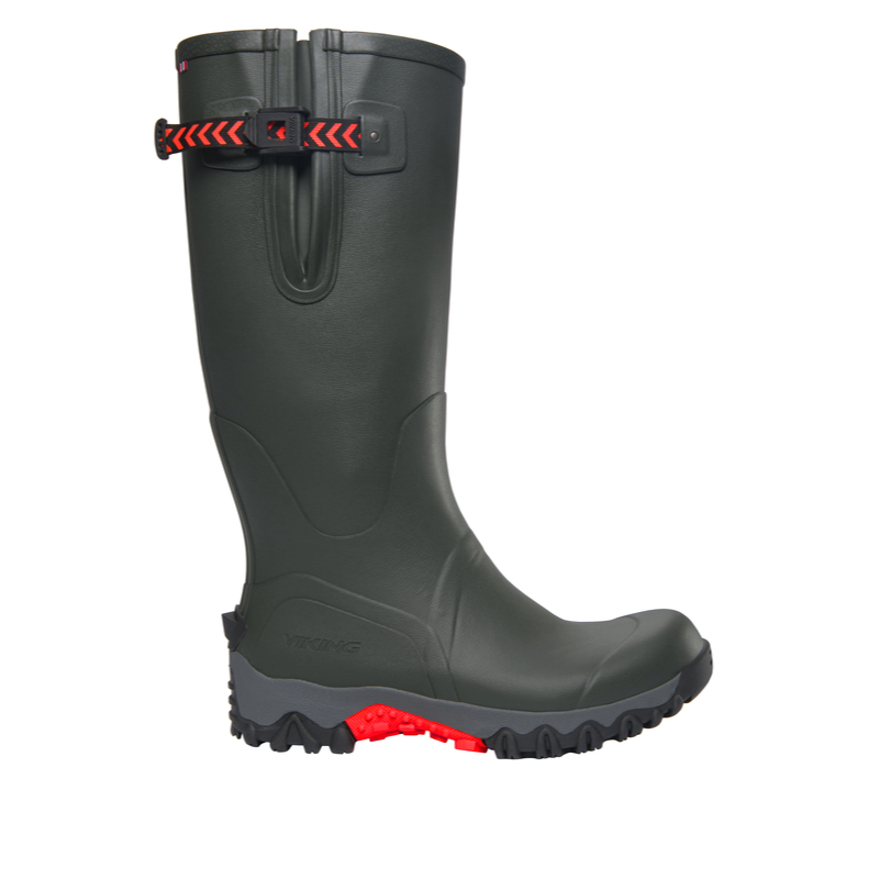Viking - Trophy High gummistøvler med UGC® sål- Grøn