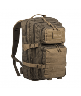 Mil-Tec US Assault Large- Feltrygsæk 36 L- Rangergreen/coyote