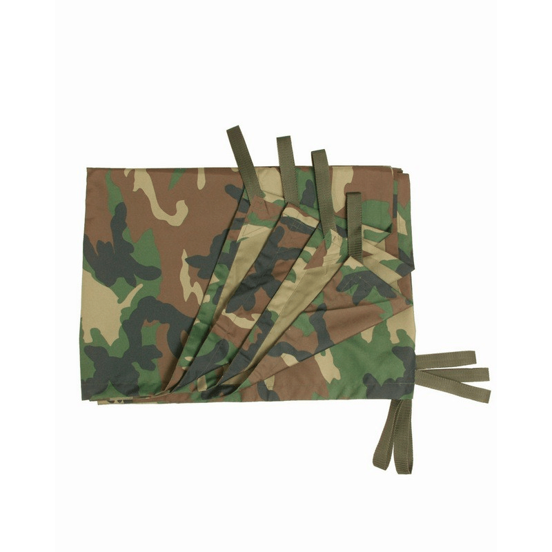 Mil-Tec Tarp 300 x 220 cm - Woodland camo