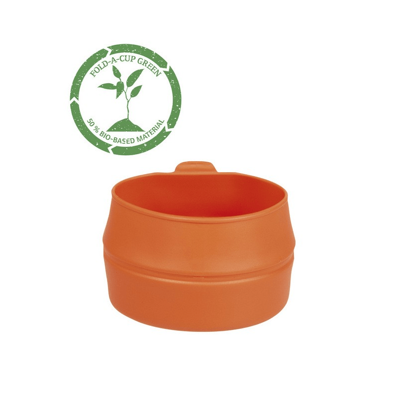 Wildo® Fold-a-cup Foldekop 200 ml - Miljøvenlig - Orange