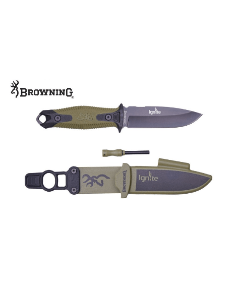 Browning Ignite 2 - Jagt og outdoorkniv - Grøn/sort