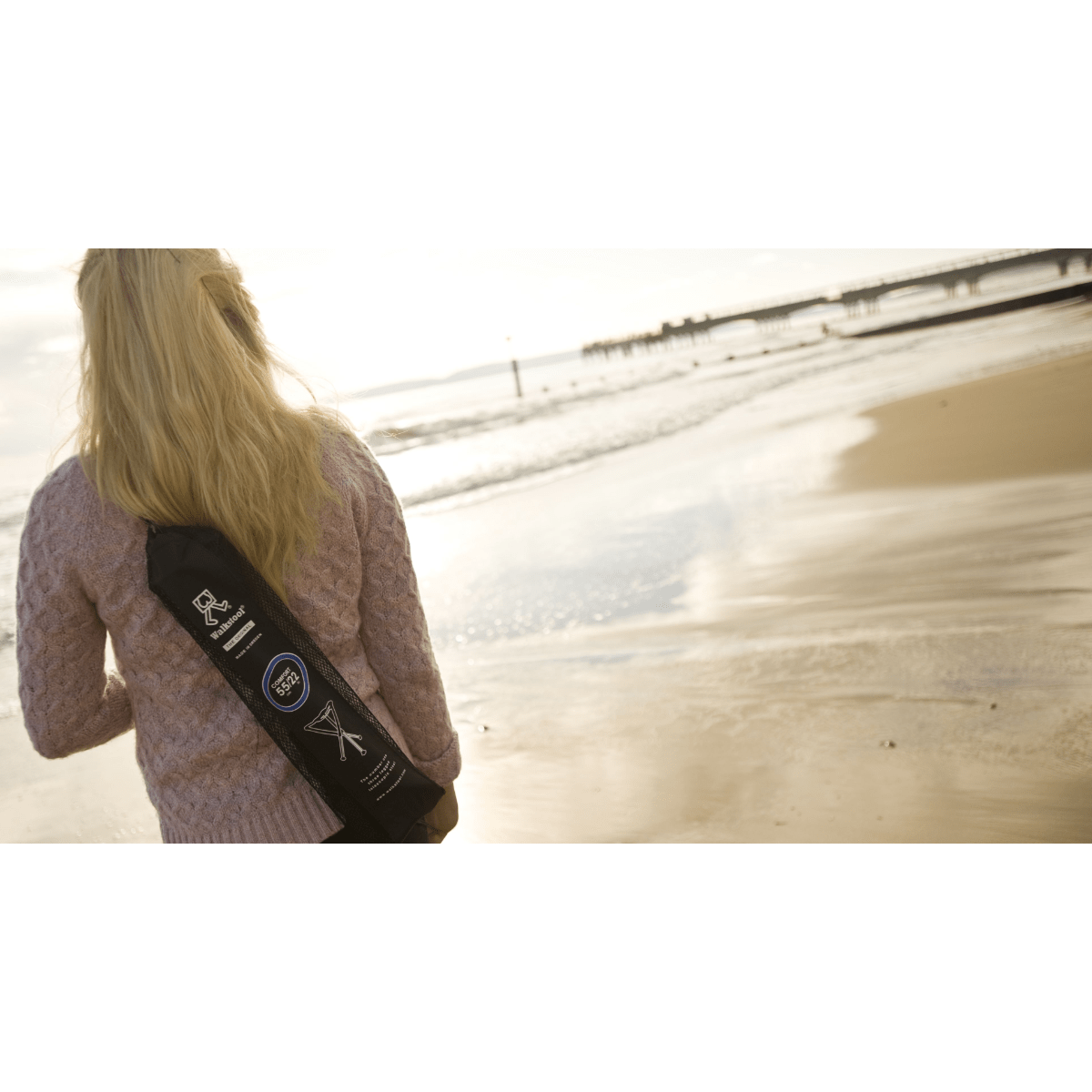 Walkstool Comfort 55 cm - Aluminiumsstol
