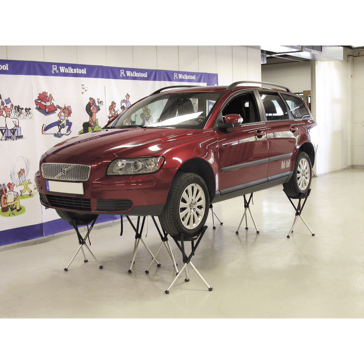 Walkstool Comfort 55 cm - Aluminiumsstol
