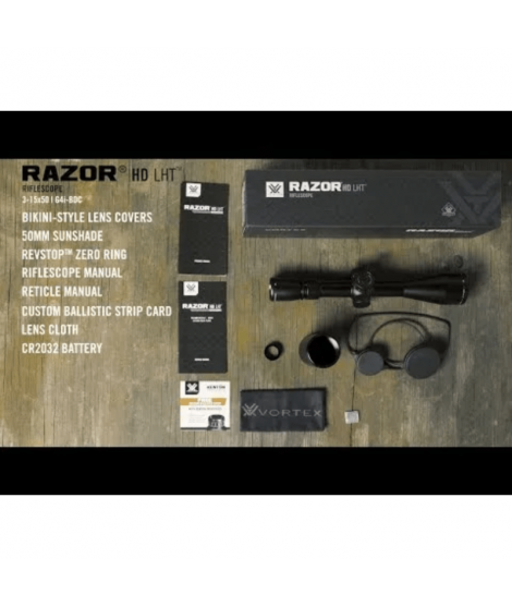 Vortex Razor LHT 3-15x50 -G4i BDC (MRAD)