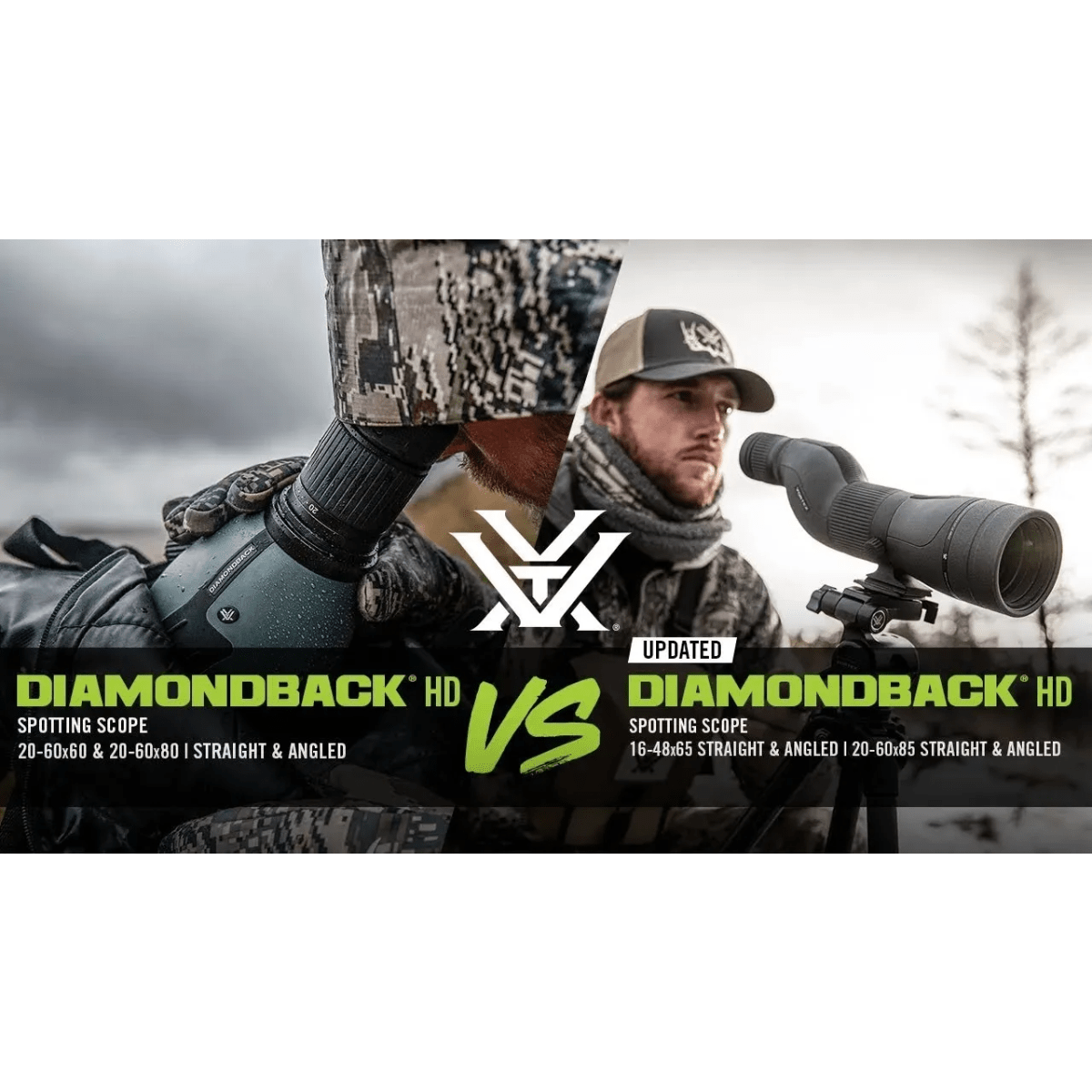 Vortex Optics - Diamondback HD - Udsigtskikkert - 16-48x65 - Straight