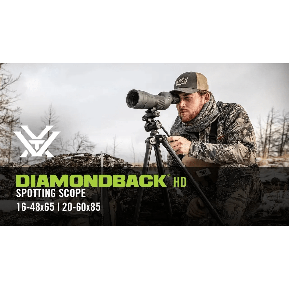 Vortex Optics - Diamondback HD - Udsigtskikkert - 16-48x65 - Straight