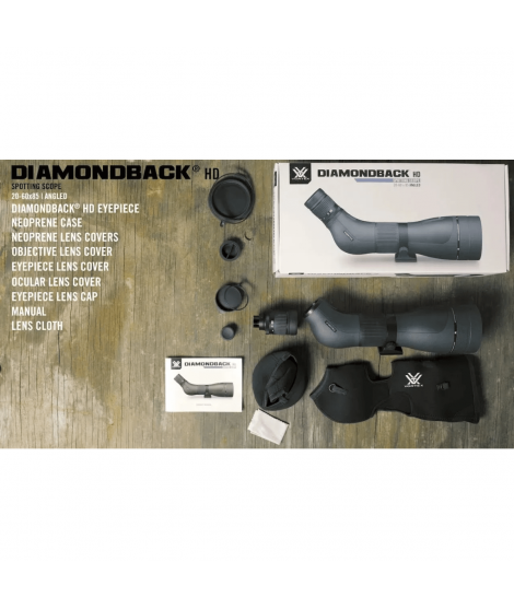 Vortex Optics - Diamondback HD - Udsigtskikkert - 20-60x85 - Angled