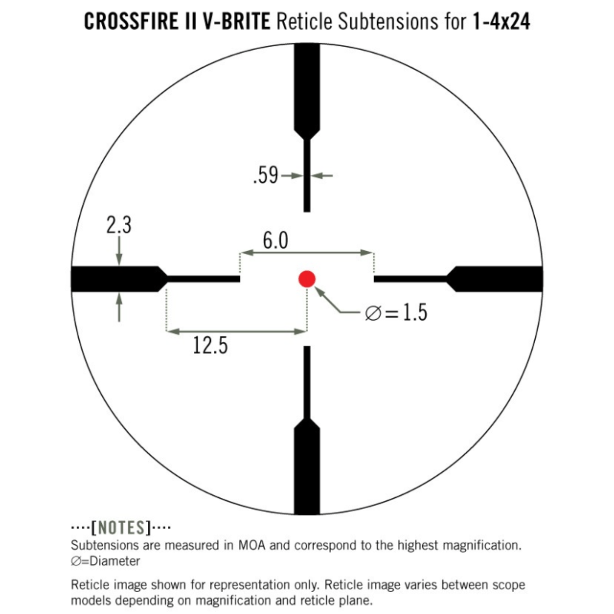 Vortex Optics Crossfire II "Hog Hunter" 3-12 x 56 V-Brite