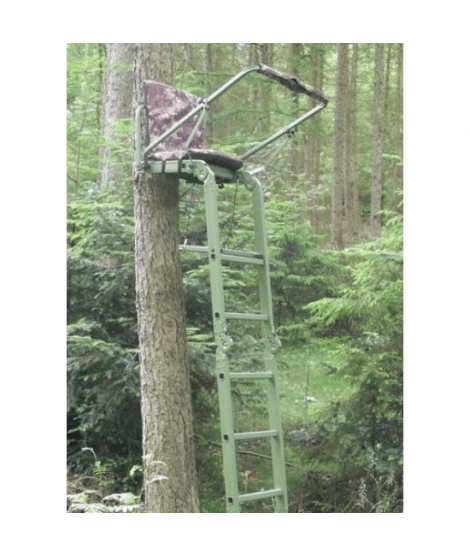 Jagtstige Hochsitz - Let, kompakt Skydestige i Aluminium