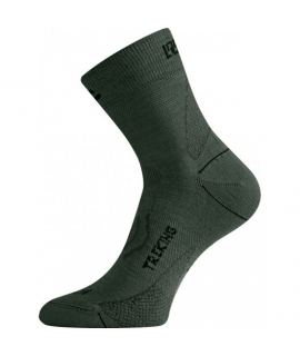 Trekking sokke - 75 % merinould Grøn (34-37) S