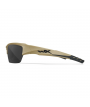 Wiley X Valor 2.5 sports- og skydebriller - Mat sandfarvet stel med 3 linser
