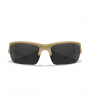 Wiley X Valor 2.5 sports- og skydebriller - Mat sandfarvet stel med 3 linser