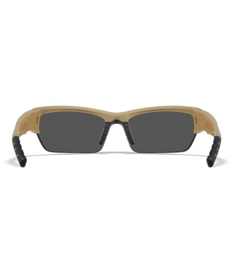 Wiley X Valor 2.5 sports- og skydebriller - Mat sandfarvet stel med 3 linser