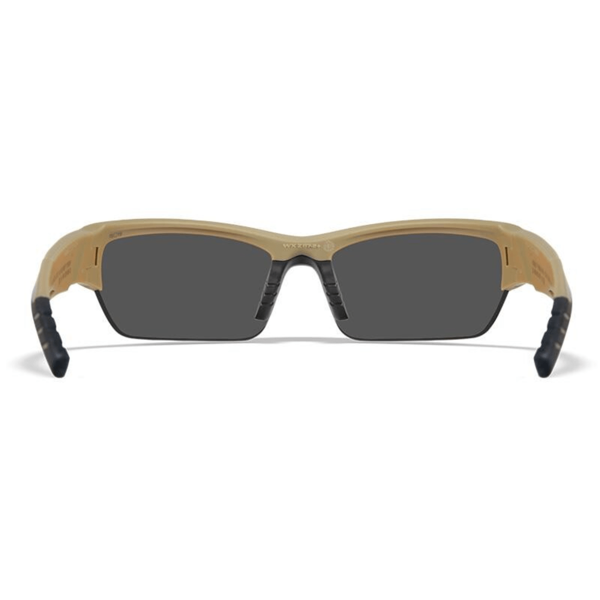 Wiley X Valor 2.5 sports- og skydebriller - Mat sandfarvet stel med 3 linser