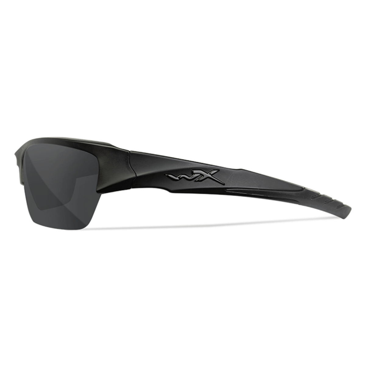 Wiley X Valor 2.5 sports- og skydebriller - Matsort stel med 3 linser