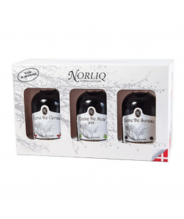NORLIQ - 3 likører i gaveæske