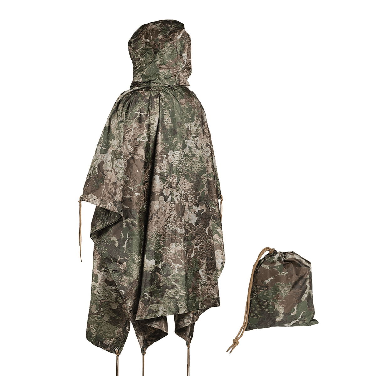 Mil-Tec Poncho/Regnslag - Phantomleaf WASP l Z2 Camouflage