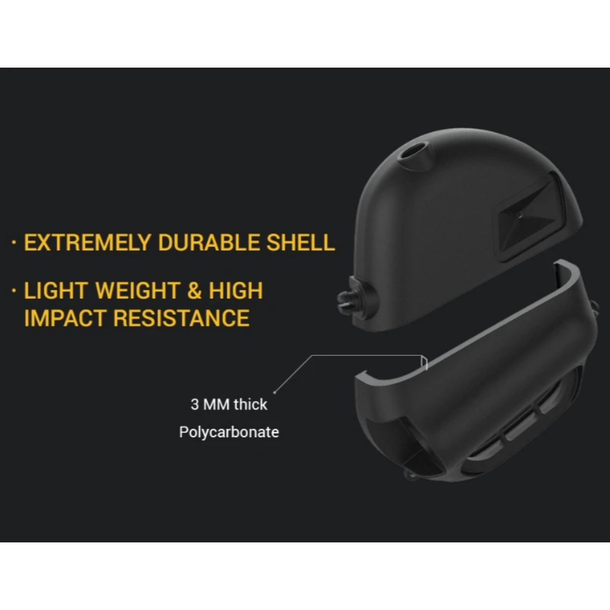 Earmor M31 Plus elektronisk høreværn - Velcro hovedbøjle - Sandfarvet