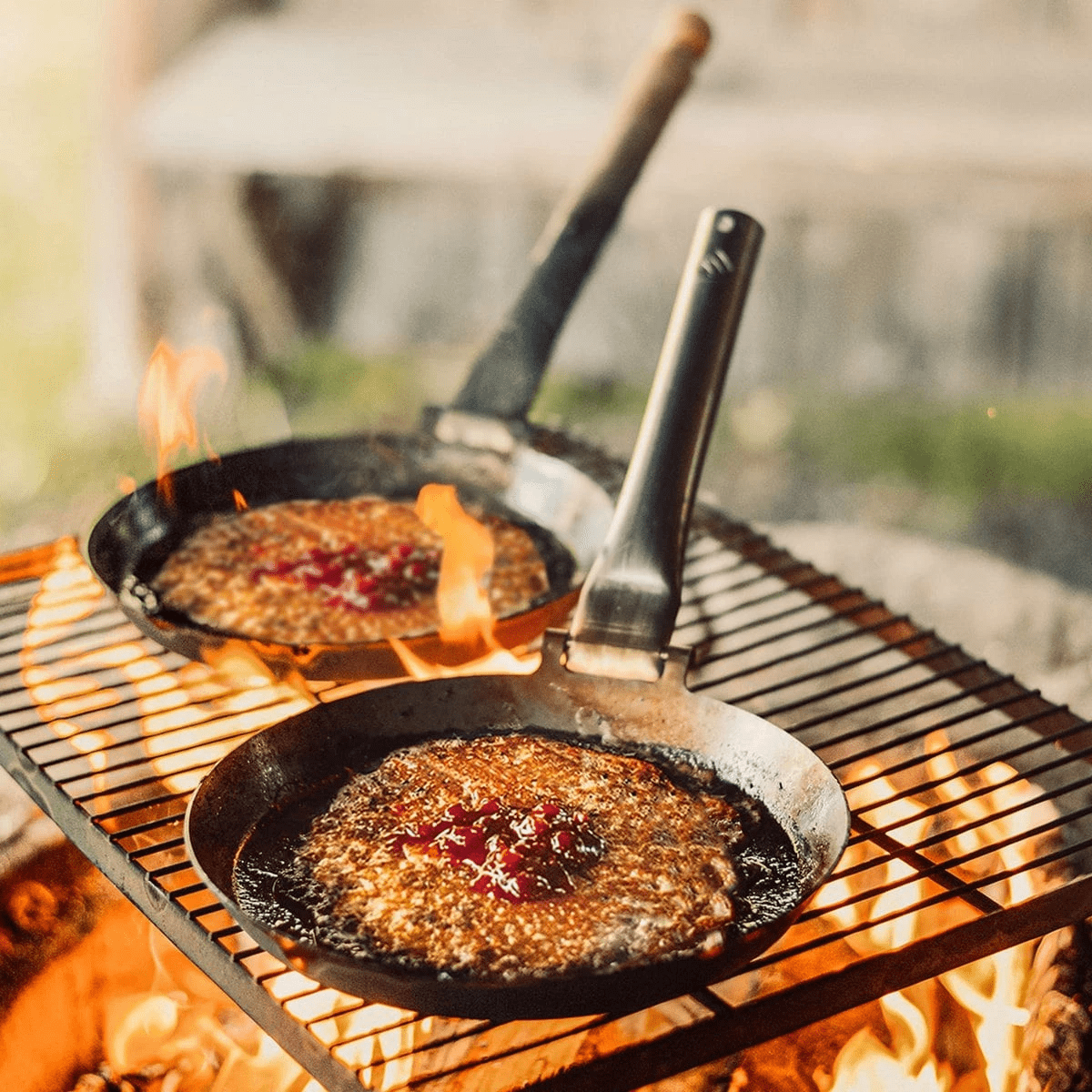 Sammenklappelig grillrist - stor