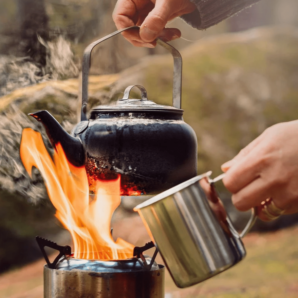 Stabilotherm - Kaffekande til bålkaffe - 1 Liter