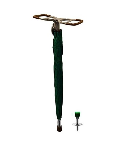 NordicHunt - Etbenet paraplystol / paraplystok - Grøn
