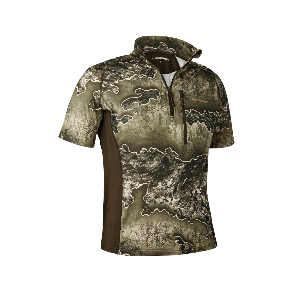 Deerhunter - Excape Insulated T-shirt med lynlås i halsen