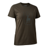 Deerhunter - Lady T-shirt med logo