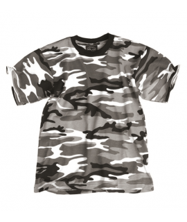 Mil-Tec - T-shirt til børn - Urban Camouflage