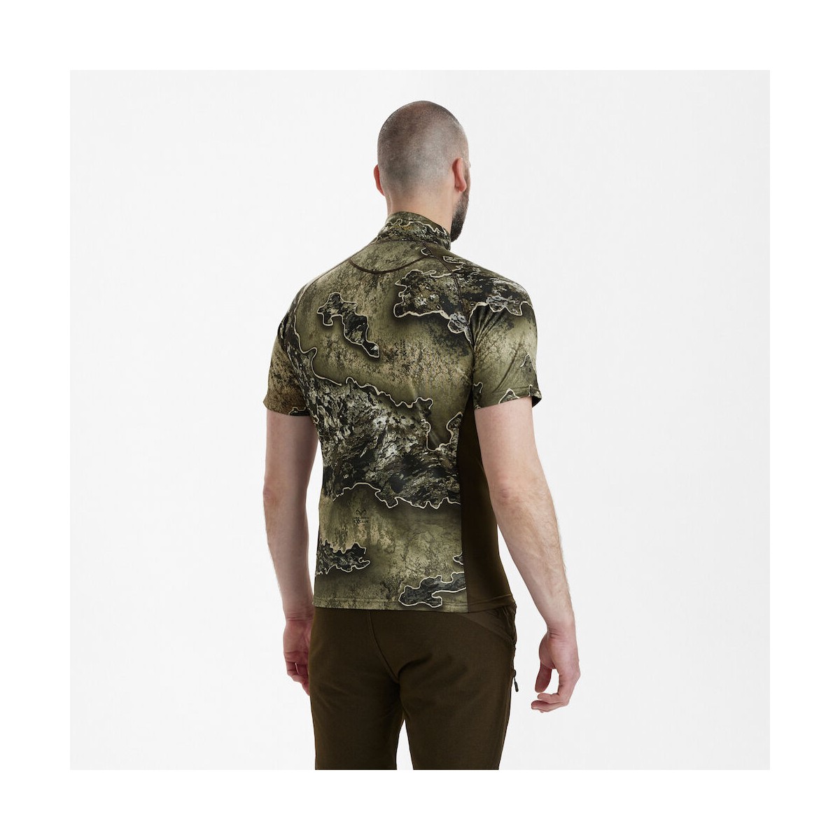 Deerhunter - Excape Insulated T-shirt med lynlås i halsen