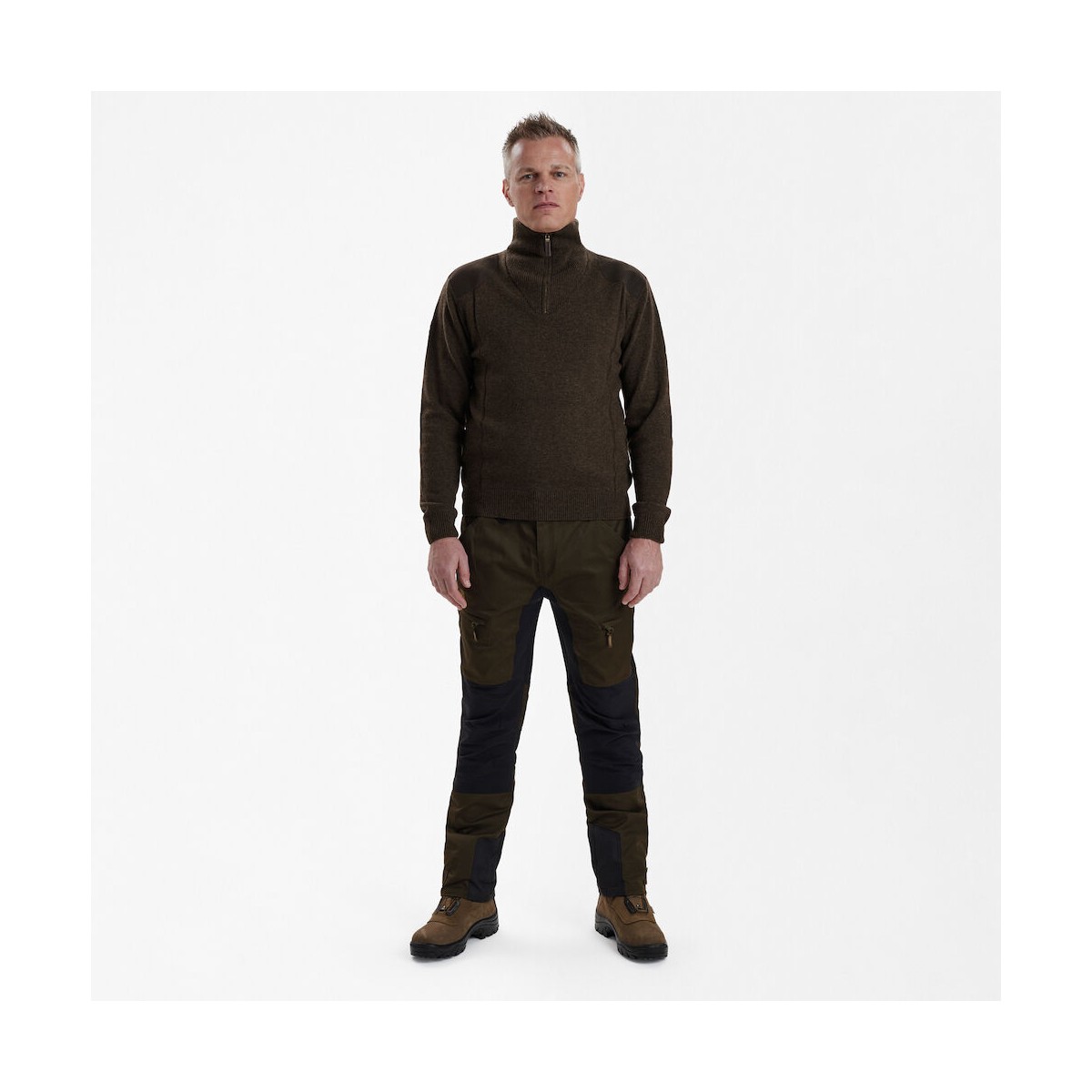 Deerhunter - Sheffield Strik med lynlås hals