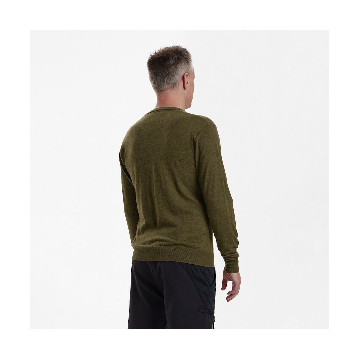 Deerhunter - Kingston Striktrøje med V-hals - Fås i 4 farver