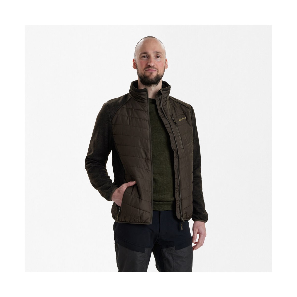 Deerhunter - Moor Vatteret Jakke med strik