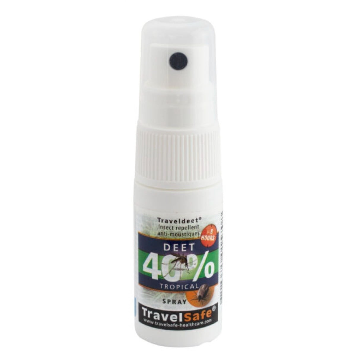 Mini TravelDEET 40% spray mod myg og flåter - 15 ml