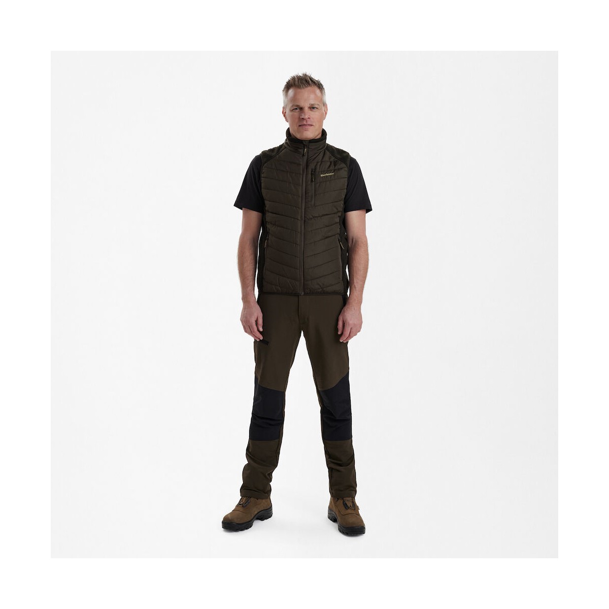 Deerhunter - Moor Vatteret Vest med strik