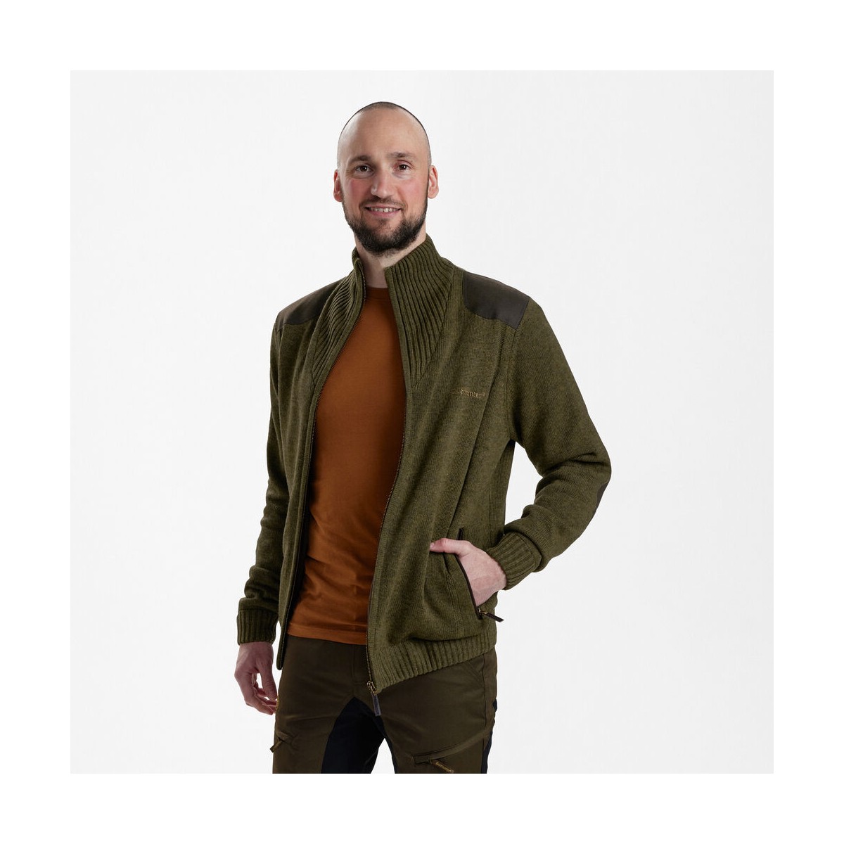 Deerhunter - Carlisle Strik Cardigan med Stormliner®