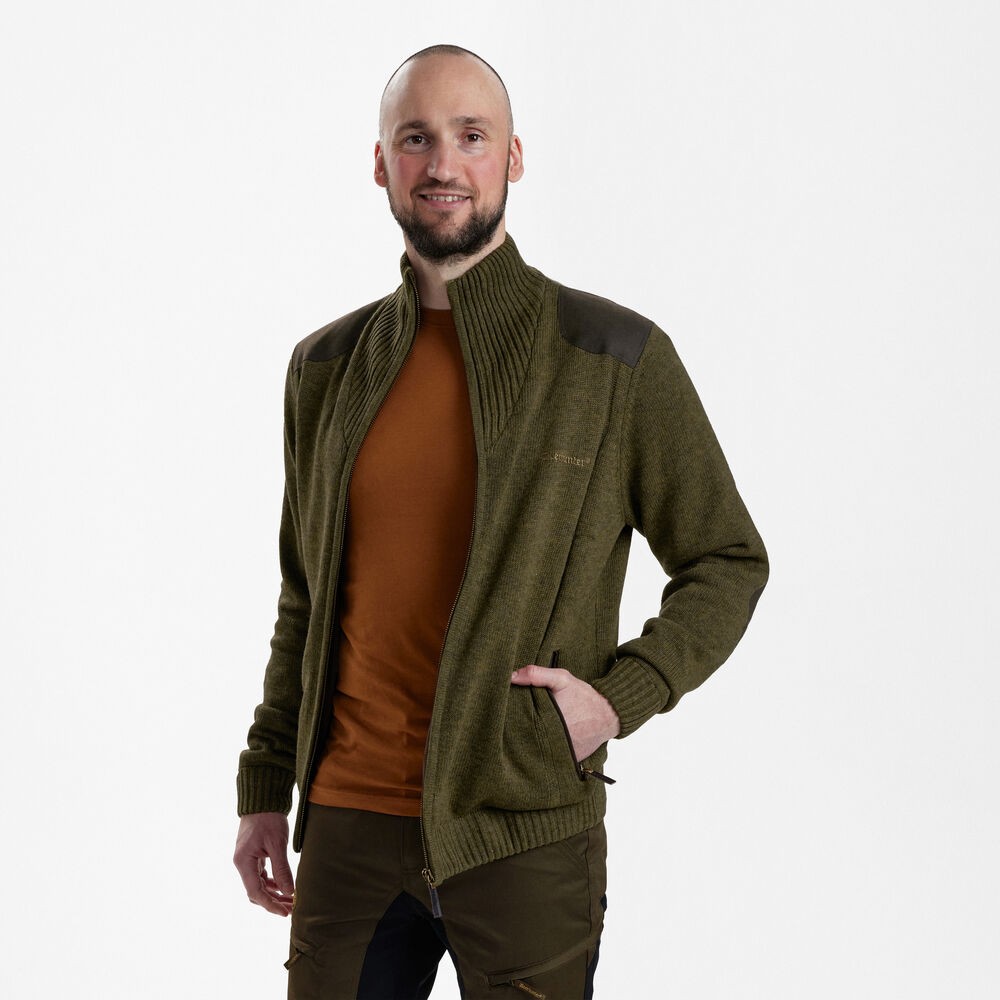 Deerhunter - Carlisle Strik Cardigan med Stormliner®