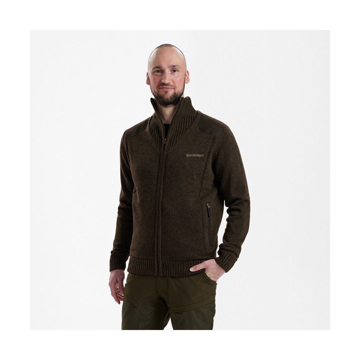 Deerhunter - Carlisle Strik Cardigan med Stormliner®