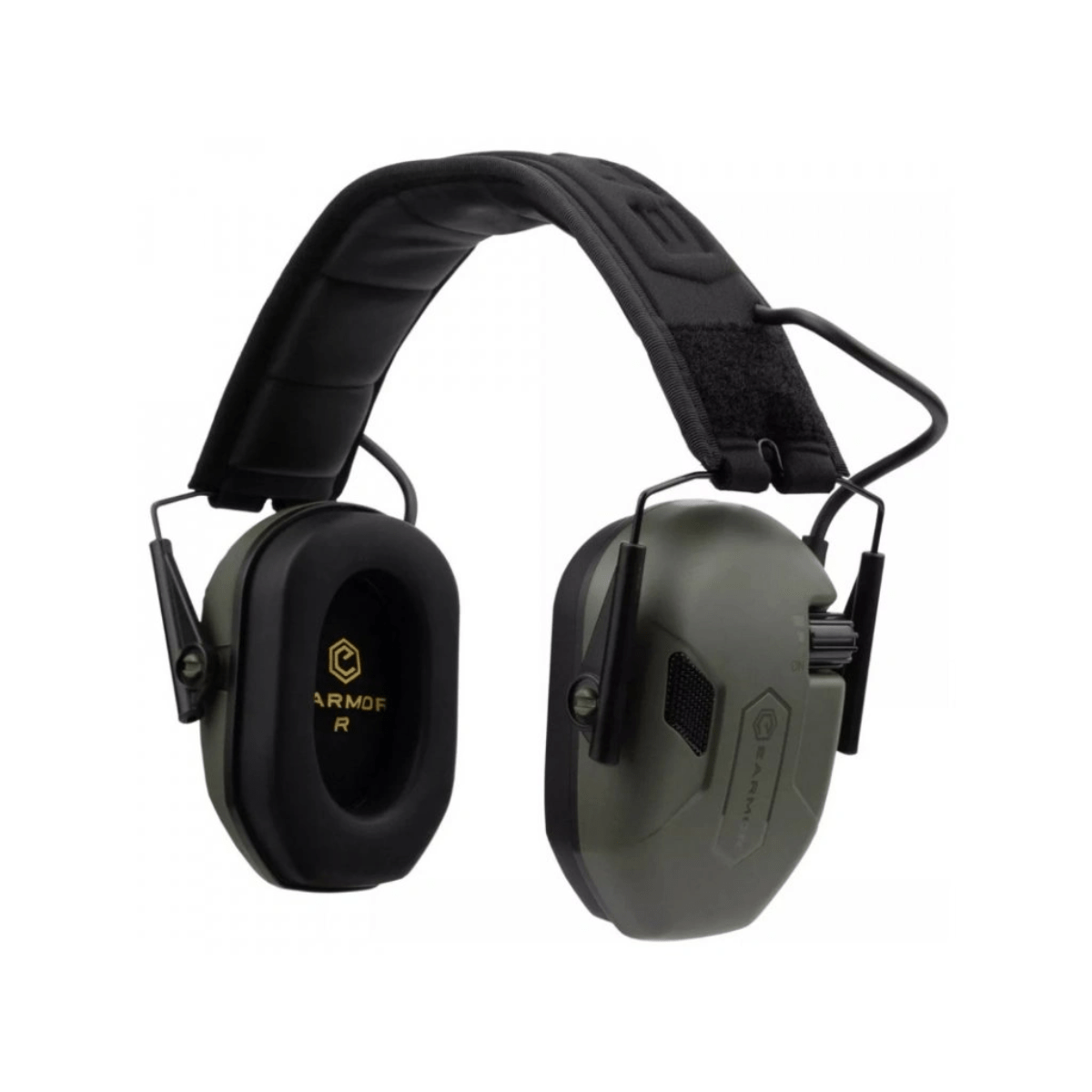 Earmor M300A - Elektronisk høreværn - Grøn