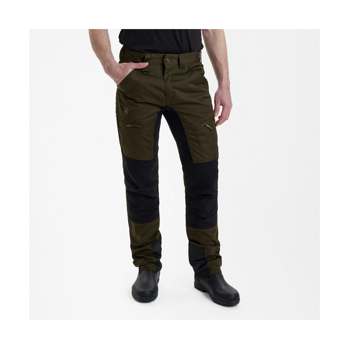 Deerhunter - Rogaland Stretchbukser med kontrast