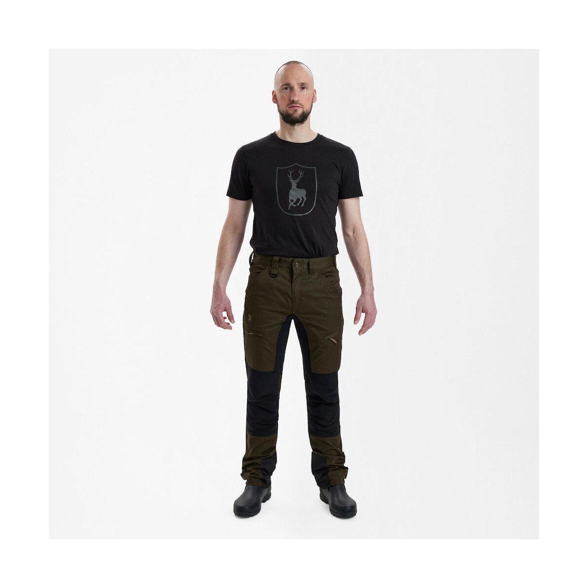 Deerhunter - Rogaland Stretchbukser med kontrast