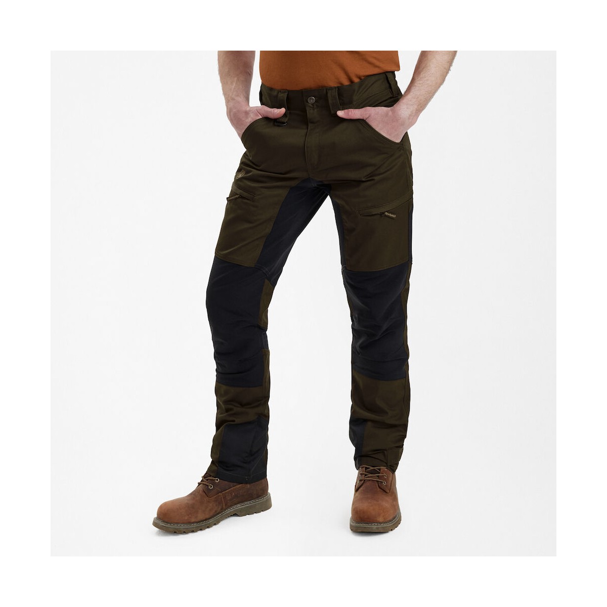 Deerhunter - Rogaland Stretchbukser med kontrast