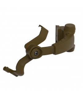 Earmor M16-PLUS ARC hjelmmontage til M20 hjelm - Armygrøn / Sort / Tan