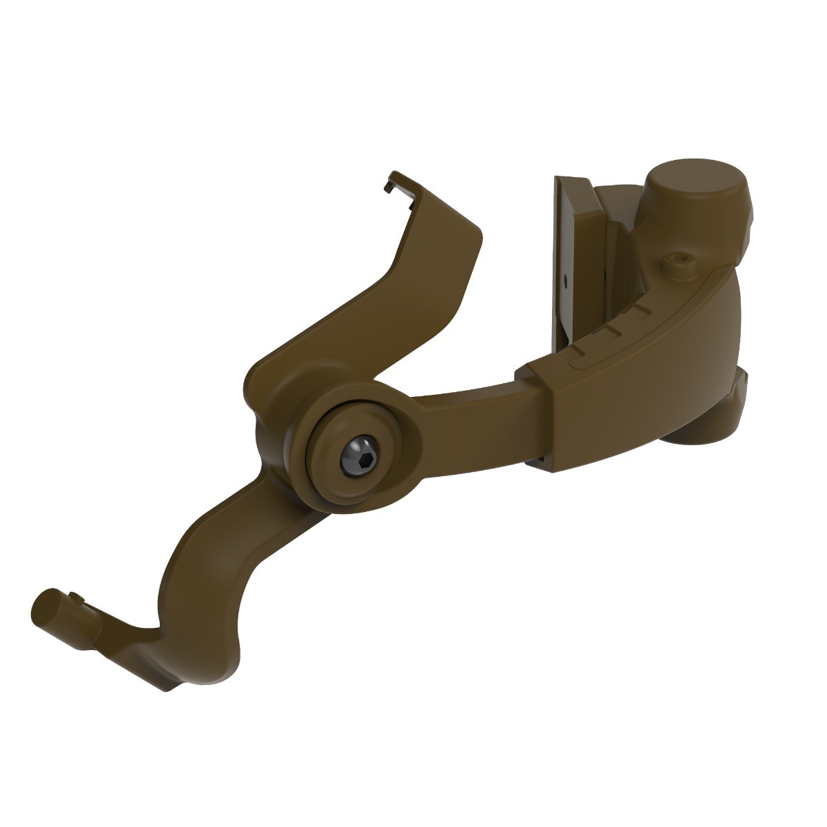 Earmor M16A-PLUS hjelmmontage til M20 hjelm - Armygrøn / Sort / Sandfarvet