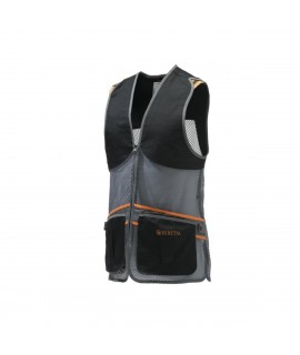 Beretta skydevest - Full Mesh - Black/Gray