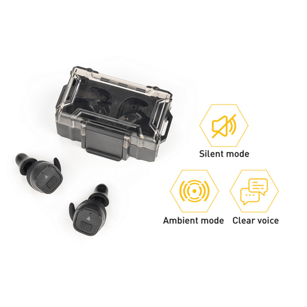 Earmor M20T PRO - In-ear Bluetooth høreværn - Sort