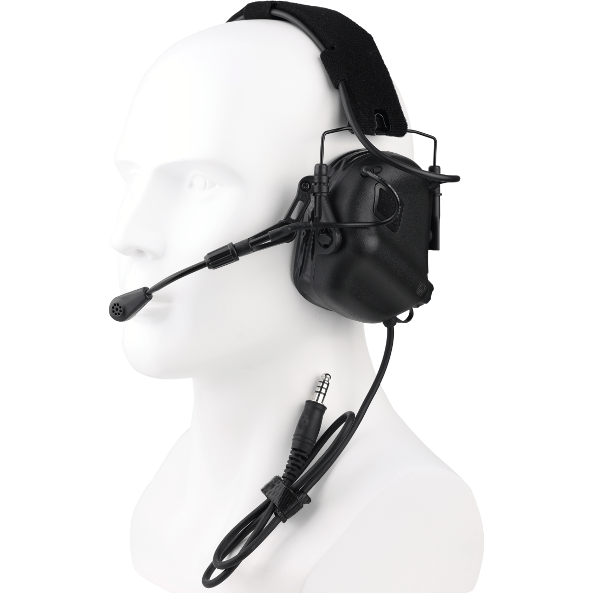 Earmor M32 Plus - Aktive høreværn med mikrofon - Sort