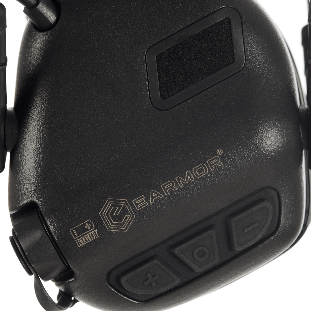 Earmor M32 Plus - Aktive høreværn med mikrofon - Sort