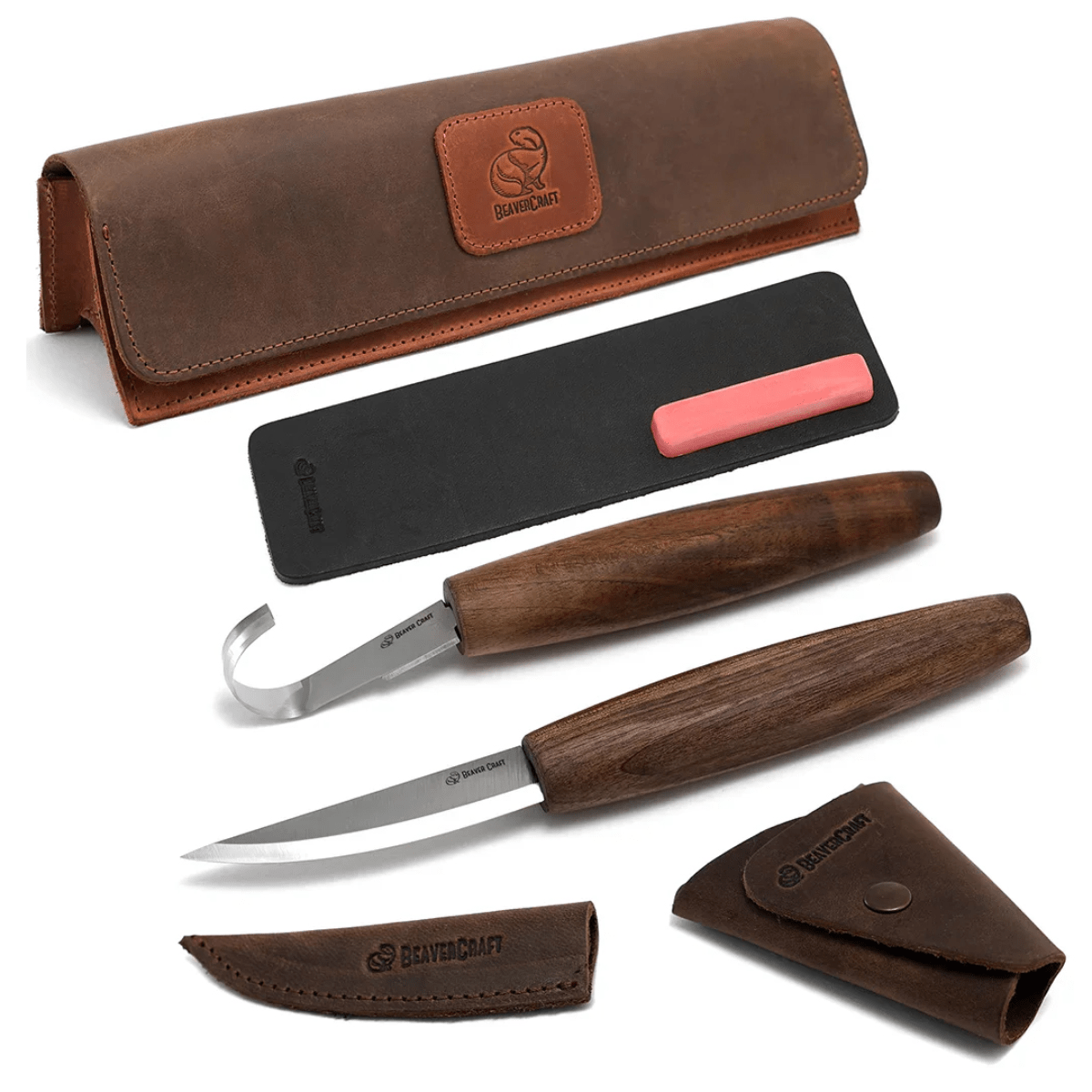BeaverCraft - Ske og Snitteknivsæt Deluxe S01X