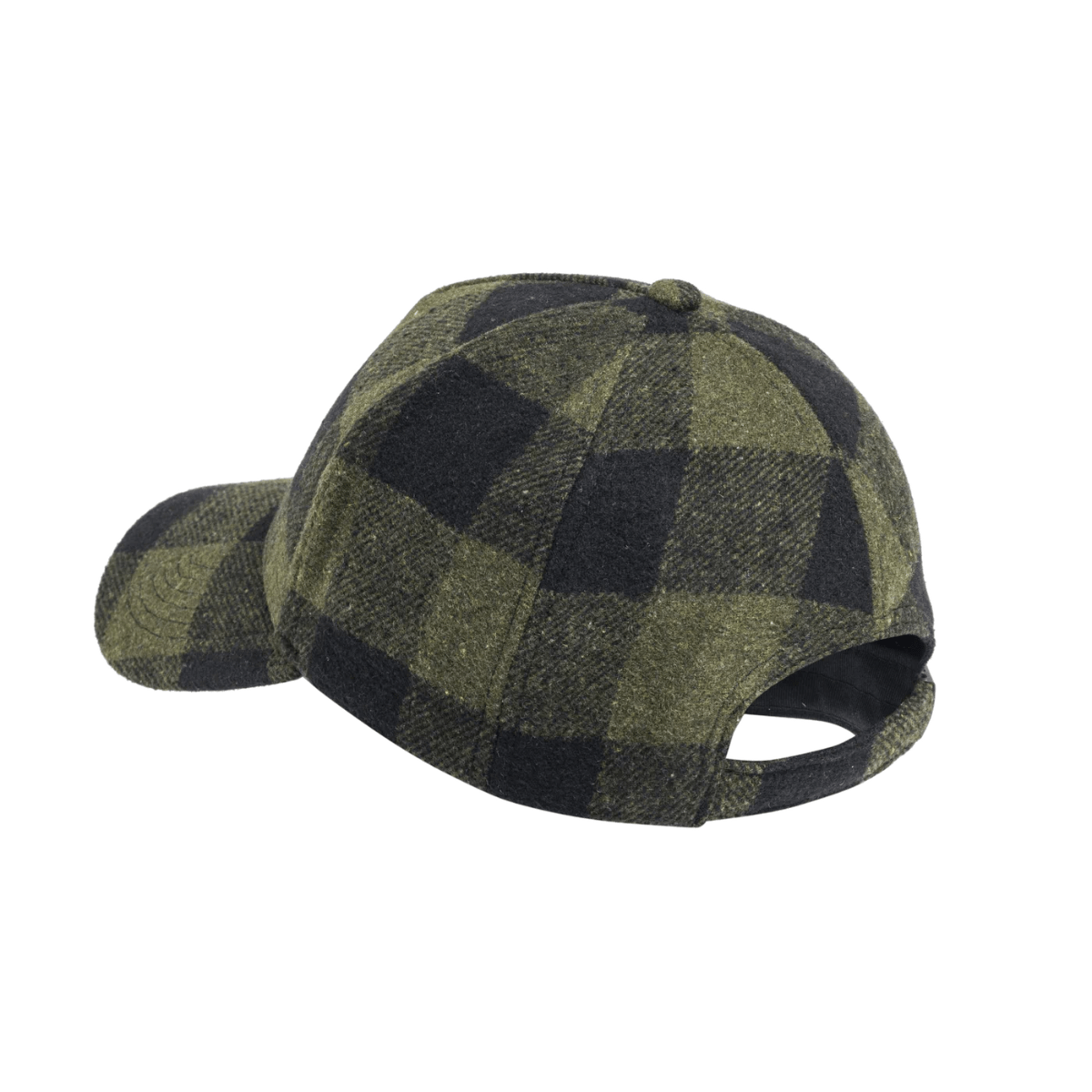 Beretta Lodge Checkered Cap - Kasket i uld - Grøn og sort