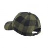 Beretta Lodge Checkered Cap - Kasket i uld - Grøn og sort